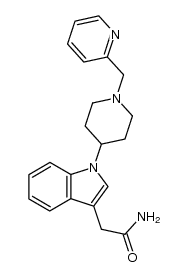 2-(1-(1-(pyridin-2-ylmethyl)piperidin-4-yl)-1H-indol-3-yl)acetamide