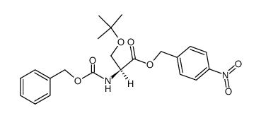 N-Benzyloxycarbonyl-β-O-tert.butyl-L-serin-[4-nitro-benzylester]
