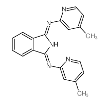 N-(4-甲基吡啶-2-基)-1-((4-甲基吡啶-2-基)亚氨基)-1H-异吲哚-3-胺