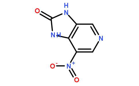 1,3-二氢-7-硝基-2H-咪唑并[4,5-C]吡啶-2-酮