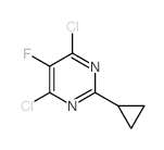 4,6-Dichloro-2-cyclopropyl-5-fluoropyrimidine