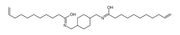 N-[[4-[(undec-10-enoylamino)methyl]cyclohexyl]methyl]undec-10-enamide