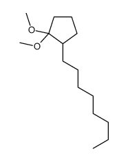 1,1-dimethoxy-2-octylcyclopentane
