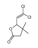 5-(2,2-dichloroethenyl)-4,4-dimethyloxolan-2-one