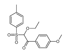 2-ethoxy-1-(4-methoxyphenyl)-2-(4-methylphenyl)sulfonylethanone
