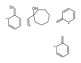 1-(2-tribenzylstannylethenyl)cycloheptan-1-ol