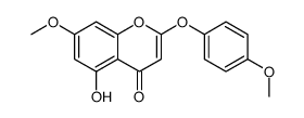 5-hydroxy-7-methoxy-2-(4-methoxyphenoxy)chromen-4-one