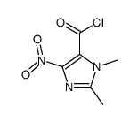 2,3-dimethyl-5-nitroimidazole-4-carbonyl chloride