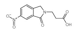 3-(6-Nitro-1-oxo-1,3-dihydro-2H-isoindol-2-yl)propanoic acid