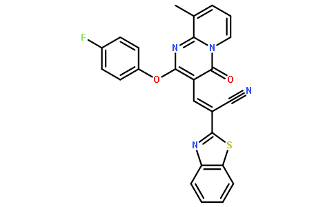 ALPHA-[[2-(4-氟苯氧基)-9-甲基-4-氧代-4H-吡啶并[1,2-A]嘧啶-3-基]亚