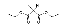 α-methyldiethylsodiomalonate
