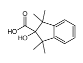 2-hydroxy-1,1,3,3-tetramethylindene-2-carboxylic acid