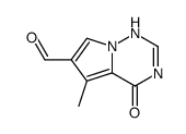 (9CI)-1,4-二氢-5-甲基-4-氧代-吡咯并[2,1-f][1,2,4]三嗪-6-羧醛