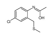 N-[4-chloro-2-(methylsulfanylmethyl)phenyl]acetamide