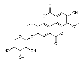 3,3''-二-O-甲基-4-O-(BETA-D-吡喃木糖基)鞣花酸