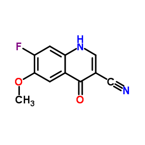 7-氟-6-甲氧基-4-氧代-1,4-二氢-3-喹啉甲腈