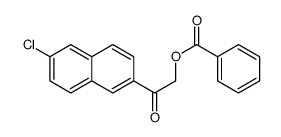 [2-(6-chloronaphthalen-2-yl)-2-oxoethyl] benzoate