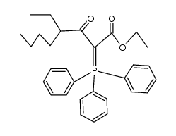 ethyl 4-ethyl-3-oxo-2-(triphenylphosphoranylidene)octanoate