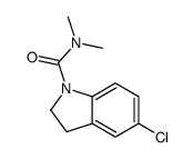 5-chloro-N,N-dimethyl-2,3-dihydroindole-1-carboxamide