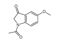 1-acetyl-5-methoxy-2H-indol-3-one