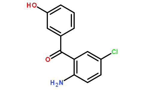 (2-氨基-5-氯苯基)(3-羟基苯基)甲酮