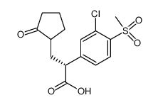 (R)-2-(3-氯-4-甲烷磺酰基苯基)-3-(2-氧代环戊基)丙酸