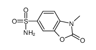 3-methyl-2-oxo-1,3-benzoxazole-6-sulfonamide