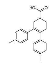 3,4-bis(4-methylphenyl)cyclohex-3-ene-1-carboxylic acid