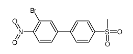 2-bromo-4-(4-methylsulfonylphenyl)-1-nitrobenzene