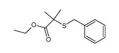 2-methyl-2-[(phenylmethyl)thio]Propanoic acid ethyl ester