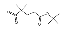 tert-butyl 4-methyl-4-nitropentanoate