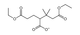 5-ethoxy-2-(3-ethoxy-3-oxopropyl)-3,3-dimethyl-5-oxopentanoate