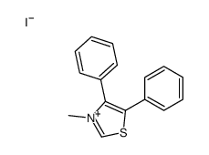 3-methyl-4,5-diphenyl-1,3-thiazol-3-ium,iodide