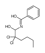 N-(2,2-dichloro-1-hydroxyhexyl)benzamide