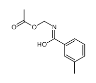 [(3-methylbenzoyl)amino]methyl acetate