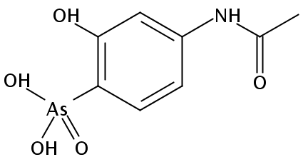 4-Acetylamino-2-hydroxyphenylarsonic acid