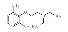 Diaethyl-[2-(2,6-dimethyl-phenoxy)-aethyl]-amin