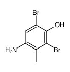4-amino-2,6-dibromo-3-methylphenol
