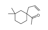 1-(3,3-dimethyl-1-prop-2-enylcyclohexyl)ethanone