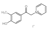 1-(4-hydroxy-3-methylphenyl)-2-pyridin-1-ium-1-ylethanone,iodide