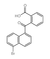 2-(5-bromonaphthalene-1-carbonyl)benzoic acid