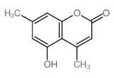 5-hydroxy-4,7-dimethylchromen-2-one