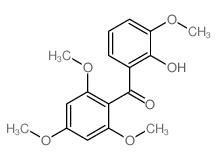(2-hydroxy-3-methoxyphenyl)-(2,4,6-trimethoxyphenyl)methanone