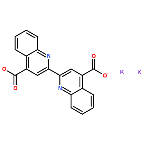4,4-二羧基-2,2-二甲基-联喹啉钾盐三水合物