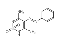 (4E)-1-hydroxy-5-imino-1-oxo-4-(phenylhydrazinylidene)-1λ6-thia-2,6-diazacyclohexa-2,6-dien-3-amine