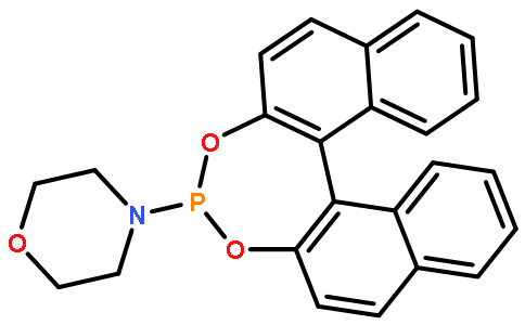 4-(11BR)-联萘并[2,1-D:1'',2''-F][1,3,2]二氧膦杂-4-基吗啉