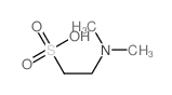 2-(Dimethylamino)ethanesulfonic acid对照品(标准品) | 637-95-6