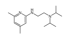 2-[[2-(diisopropylamino)ethyl]amino]-4,6-dimethylpyridine