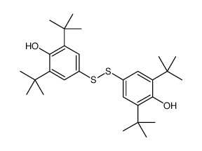 2,6-ditert-butyl-4-[(3,5-ditert-butyl-4-hydroxyphenyl)disulfanyl]phenol