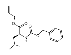 N-(benzyloxycarbonyl)-L-leucine allyl ester